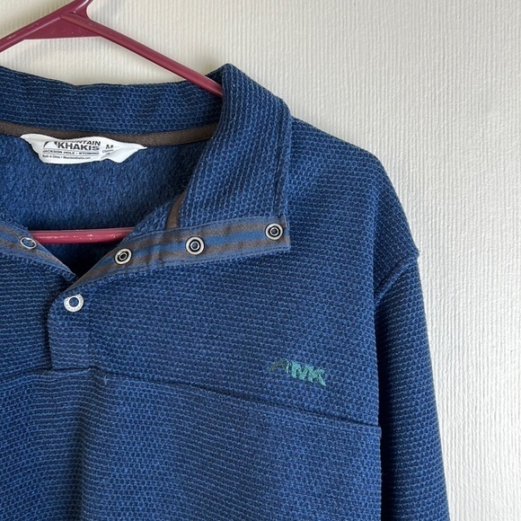 Mountain Khakis Pop‎ Top Pullover Sweater Blue Size M - Picture 2 of 7